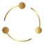 A minimalist brown coffee cup icon with steam.